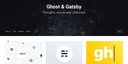 Screenshot of TryGhost/gatsby-starter-ghost
