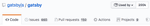 Screen shot of user count on Gatsby GitHub repository