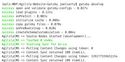 Agility CMS - Gatsby - Terminal Output
