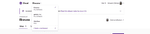screen shot of Gatsby Workspaces dropdown menu