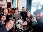 Gatsby team members gather for brunch