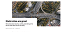 Screenshot of contentful/starter-gatsby-blog