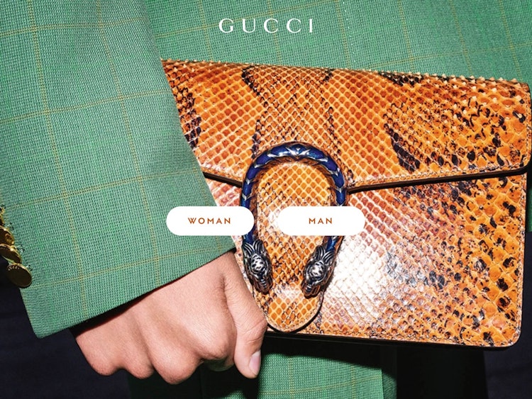 Screenshot of Pre-Fall Gucci
