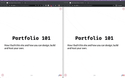 A sample slide deck being presented and viewed in parallel