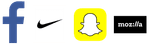 Logos of organizations using Gatsby