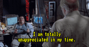 nerdy programmer Dennis Nedry in Jurassic Park
